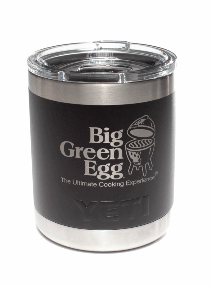 YETI 10 ounce Low Ball with Official Big Green Egg Logo