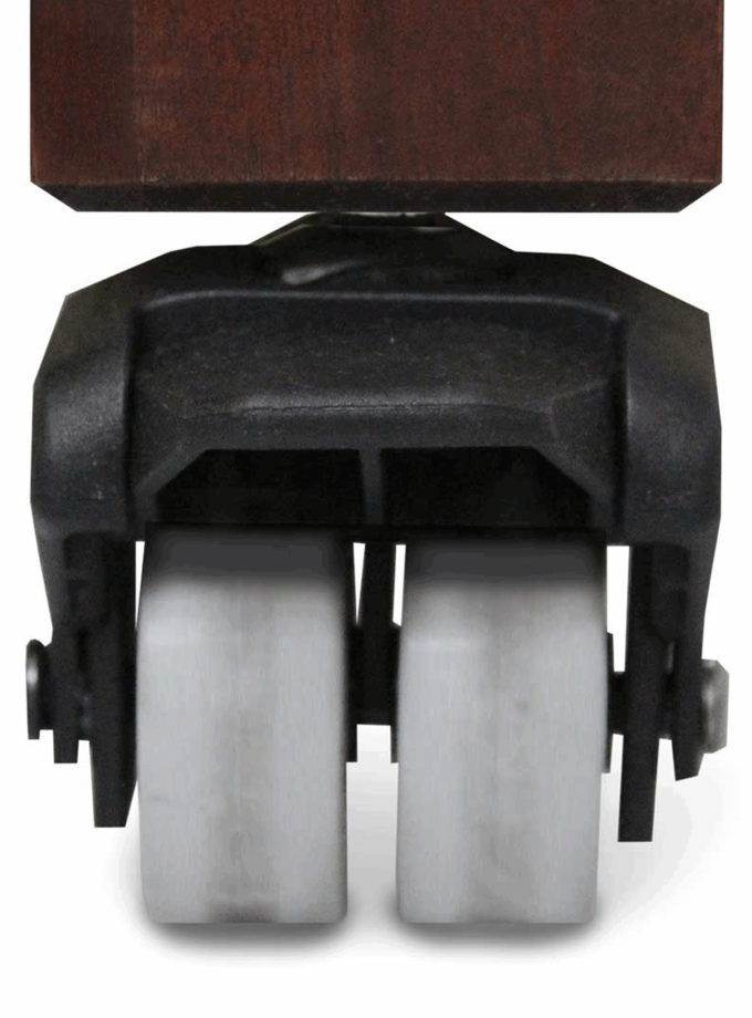 Caster Kit - (2 in/5cm) 2 locking 2 non-locking for all Modular Nests and Wood Tables