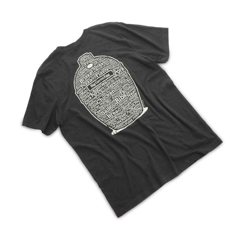 Black Reverse Word Cloud Shirt - Image 2
