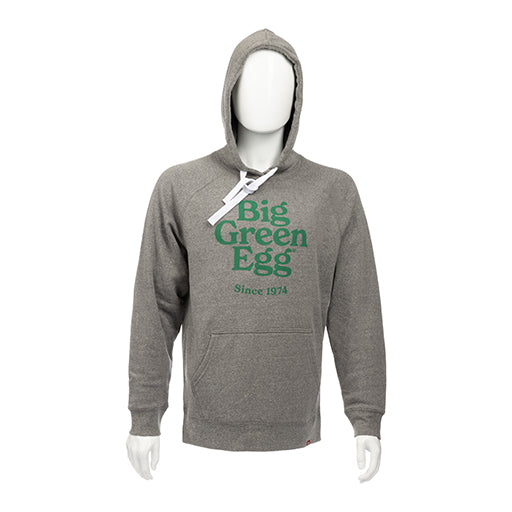 Big Green Egg Men's Gray Olsons Hoodie