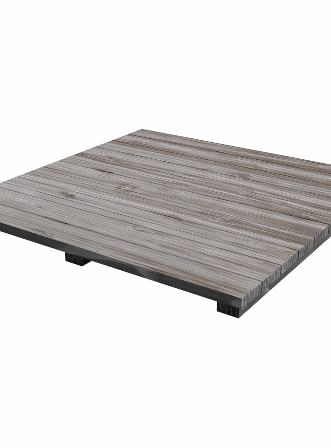 Distressed Acacia Insert for Modular Nest System