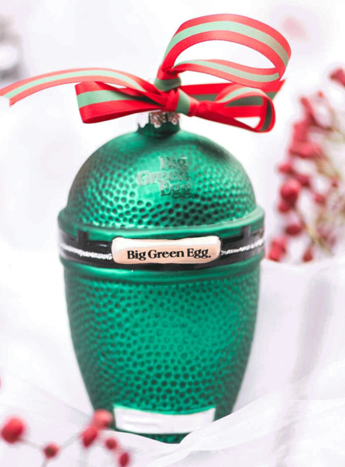 Glass Christmas Ornament Classic Egg