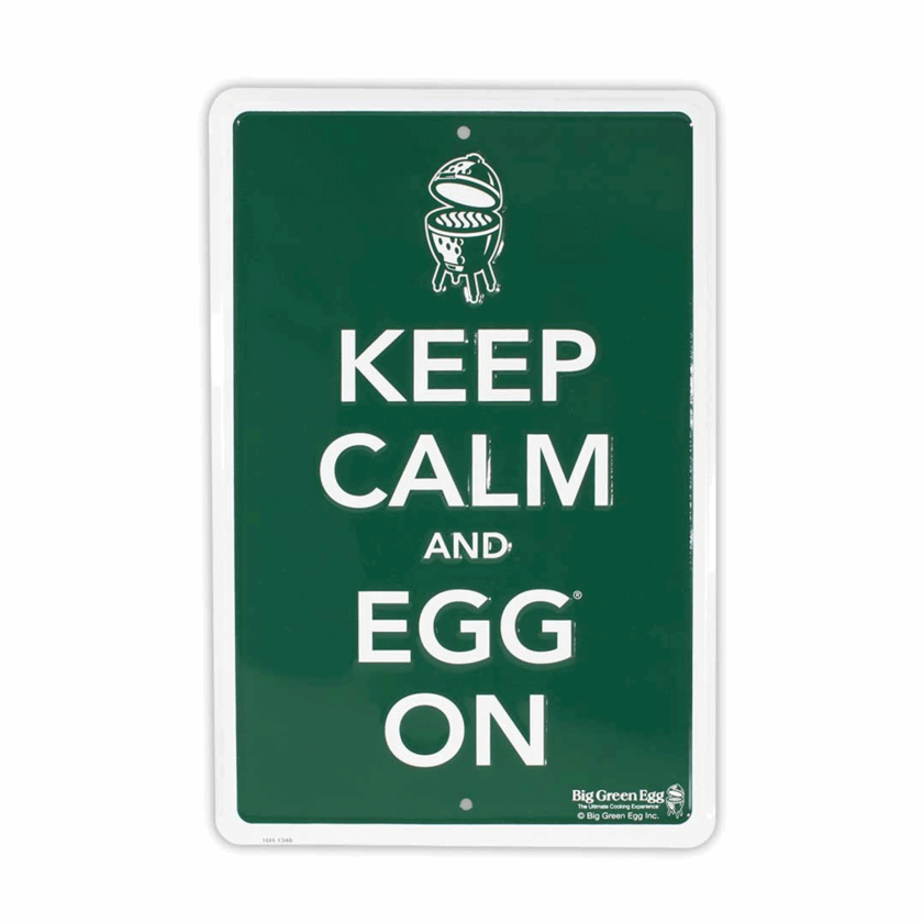Stamped Aluminum Keep Calm Sign