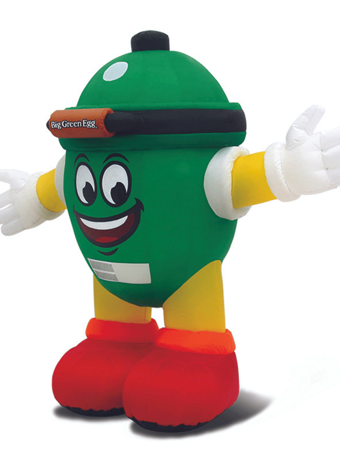 High Visibility Mr. EGGhead Custom Inflatable