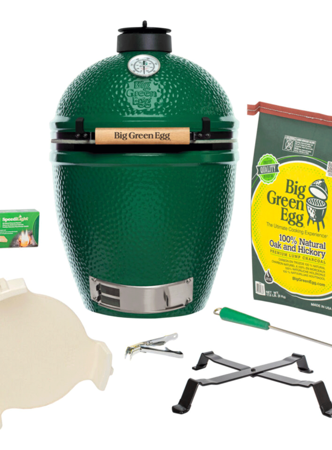 Large Big Green Egg Built-in Package for contractors and custom kitchens