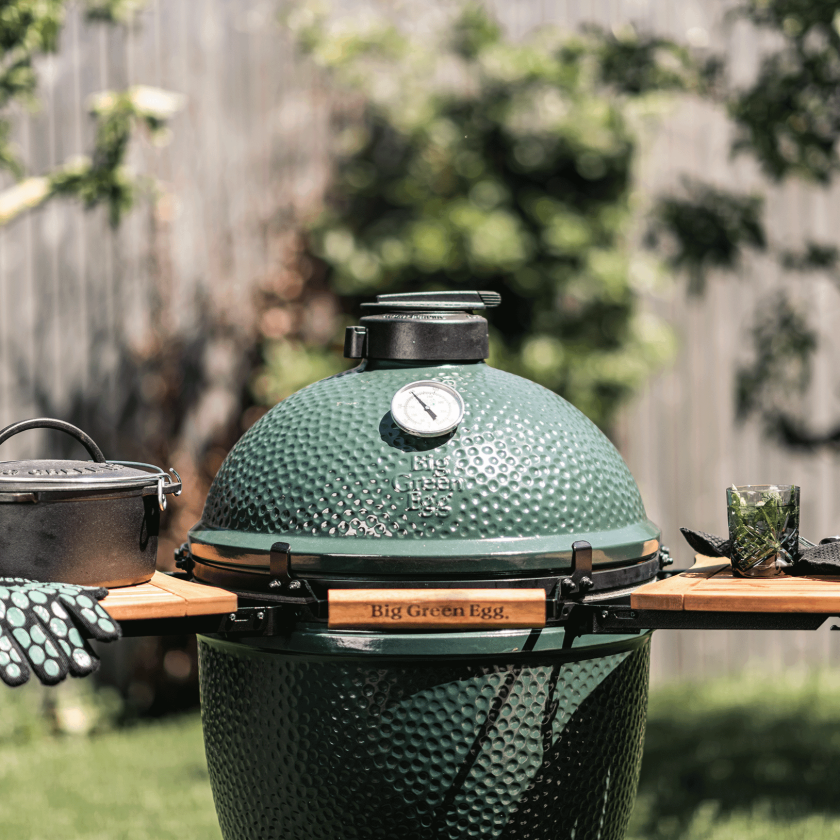 Large Big Green Egg in an intEGGrated Nest+Handler with Mates Package - Image 2