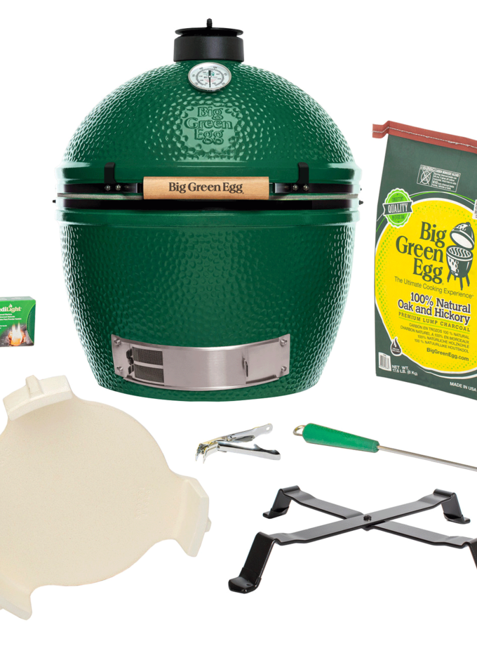 XL Big Green Egg Built-in Package for contractors and custom kitchens