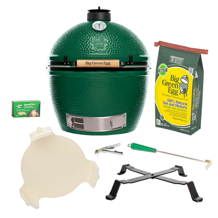 XL Big Green Egg Built-in Package for contractors and custom kitchens
