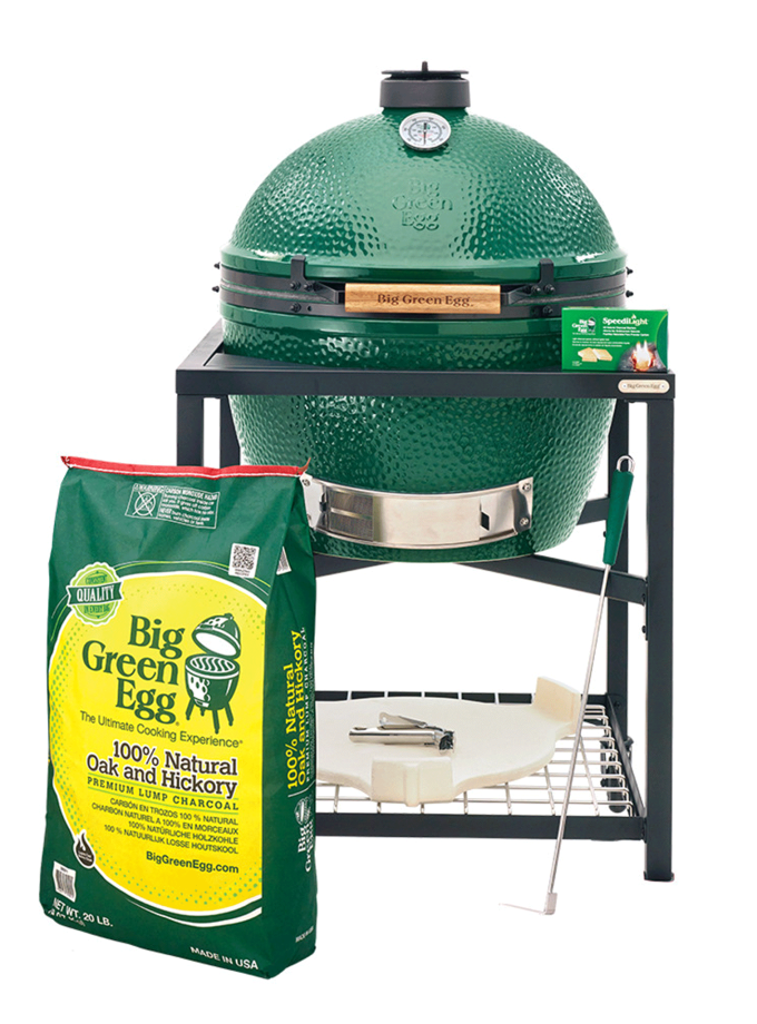 XL Big Green Egg in Modular Nest Package